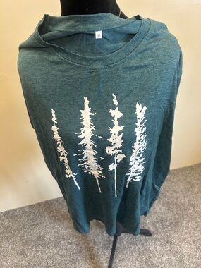 Forest Graphic Teal short Sleeve Tee